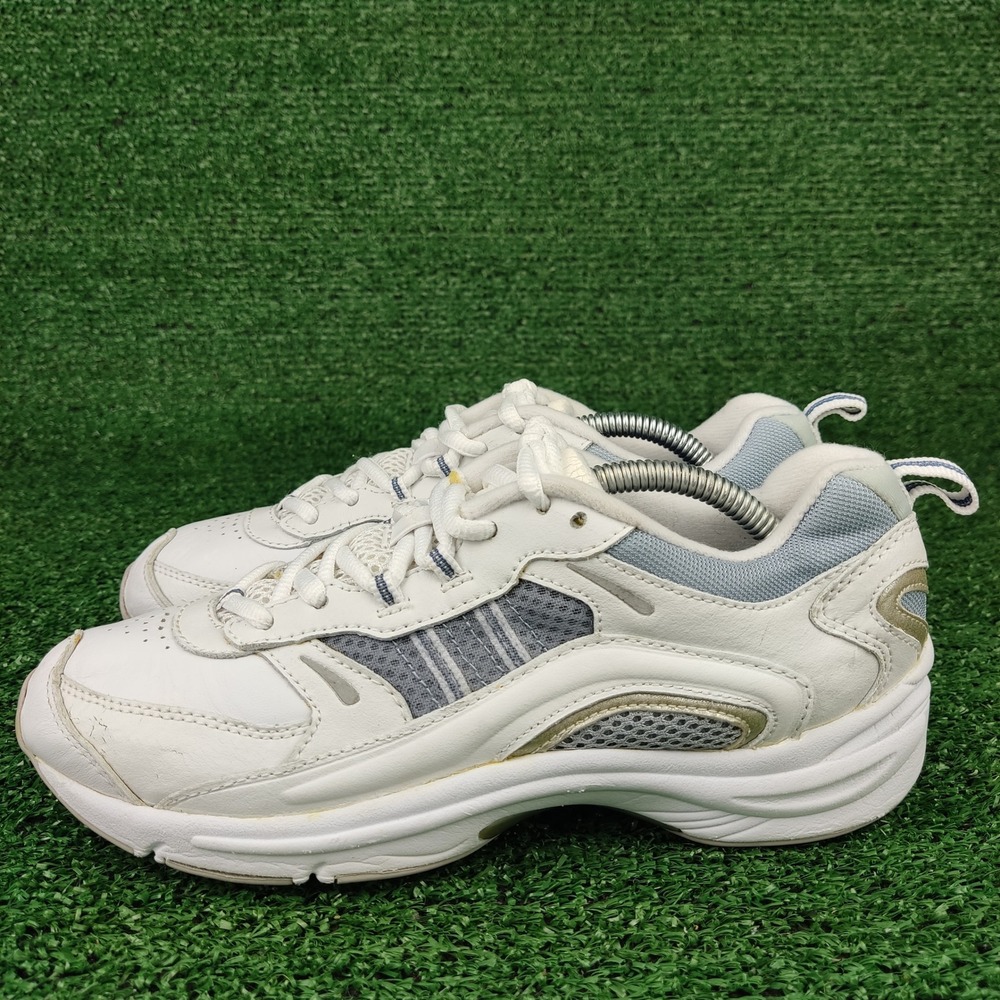 Easy Spirit Sneakers Womens 7 White Intrainings Walking Shoes Narrow Leather - Picture 3 of 9